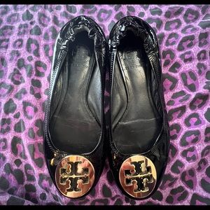 Tory Burch Minnie Ballet Patent Ballet Flat